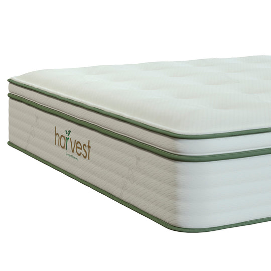 Harvest Green Mattress angle view